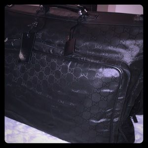 GUCCI Logo Luggage for hanging clothes